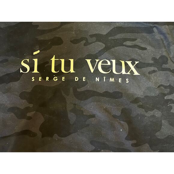 Si Tu Veux Men’s Black Army Hoodie - Picture 4 of 4